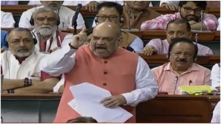 Jammu and Kashmir includes PoK and Aksai Chin too, will lay down life for it: Home Minister Amit Shah roars in Parliament