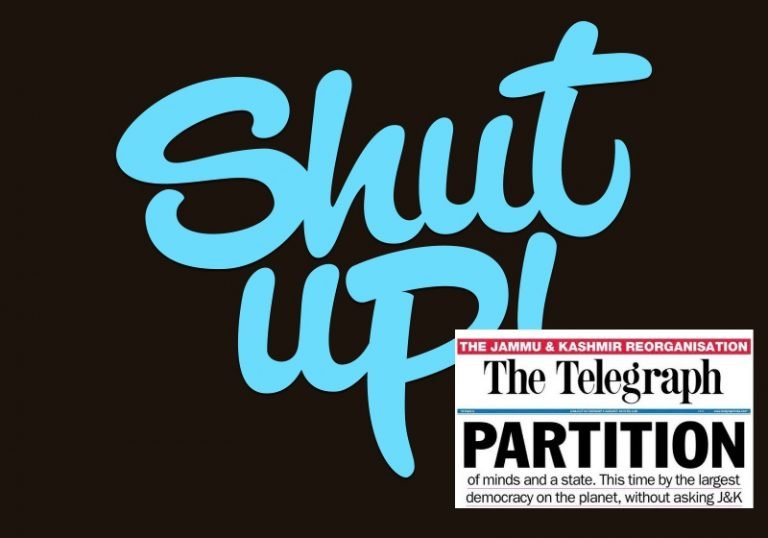 The Telegraph wants to win a media rat race to the bottom of the pit with its headlines, but in the end, it will remain a rat