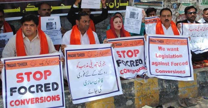 A Christian girl was forcibly converted to Islam in Pakistan