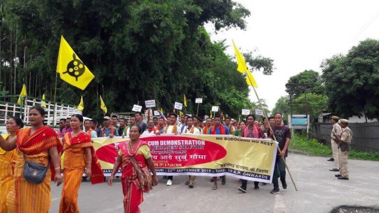 Assam: Over 30,000 Bodo people march in Udalguri demanding separate state of Bodoland