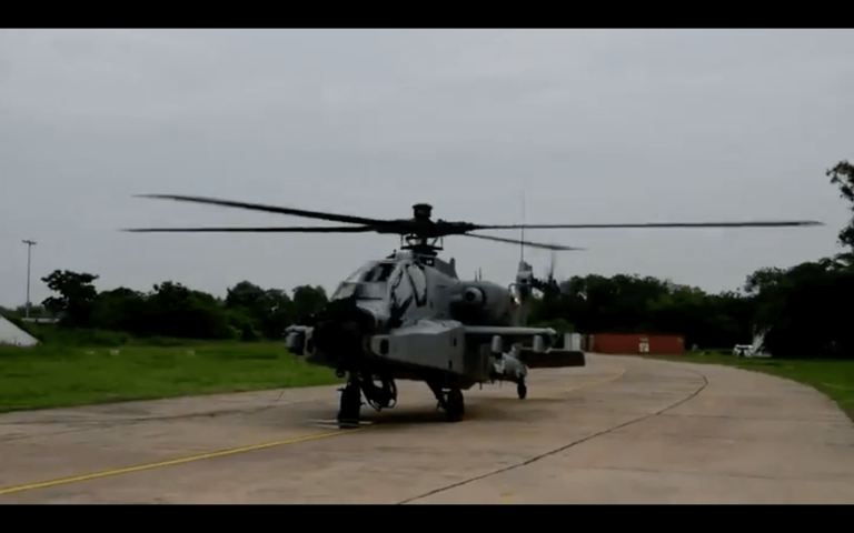 Indian Air Force inducts 8 attack Boeing-64E Apache helicopters to replace ageing Russian Mi-35 choppers