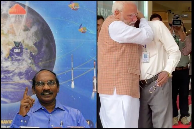 Watch: ISRO Chief K Sivan breaks down after Vikram Lander loses contact, PM Modi embraces and consoles him