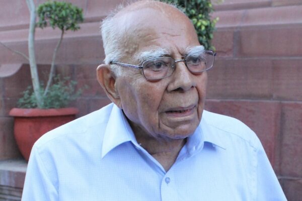 Former Union Minister and senior advocate Ram Jethmalani passes away at 95