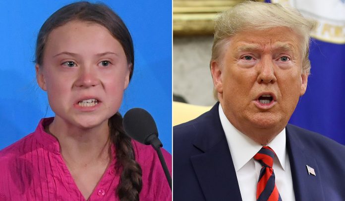 Greta and Trump both are nominated for the Nobel peace prize