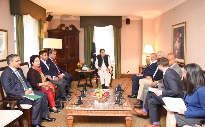 After Republican President Trump attends Howdy Modi, major Democrat donor George Soros meets Imran Khan