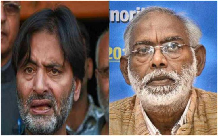 Will consider Yasin Malik a murderer only when courts tell so: John Dayal, in presence of murdered IAF official’s widow