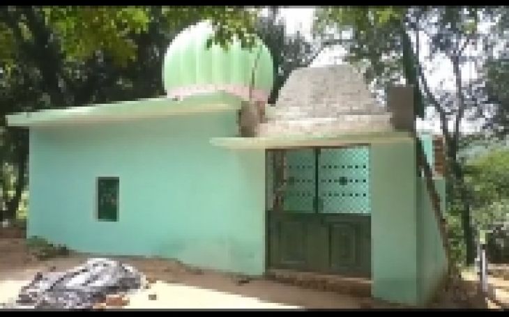 Buffalo meat issue: Mazar allegedly built on encroached forest dept land, MLA calling for govt’s action while some villagers try to protect it