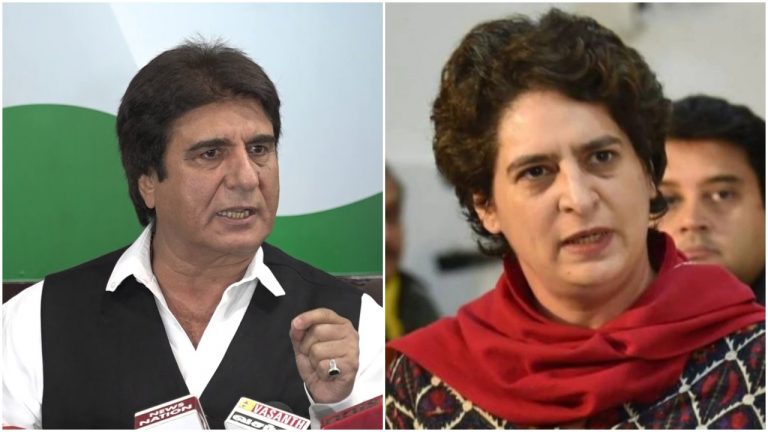 Ahead of Assembly elections, Haryana Congress bickers, Raj Babbar replaces Rahul Gandhi with Priyanka Gandhi Vadra
