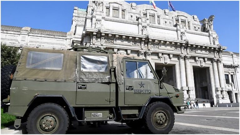 Italy: Man screaming “Allahu Akbar” stabs soldier, investigation has been launched to determine if attack was terror-related