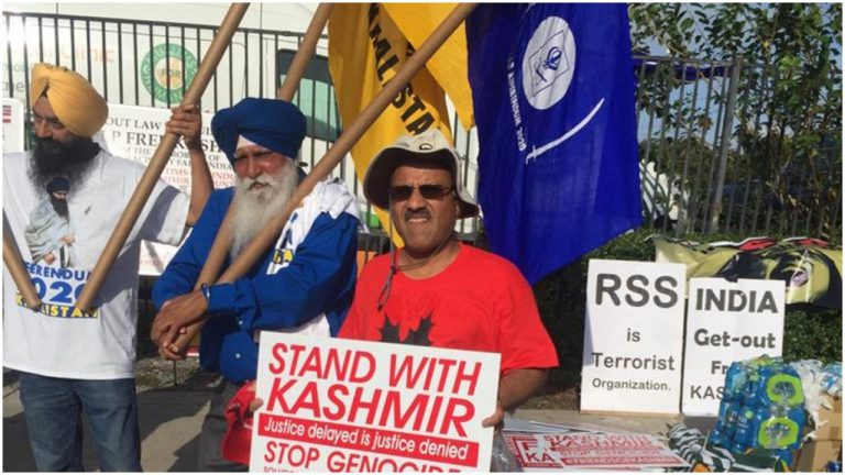 Desperate times: Pakistan Minister joins protests by radical Islamists and Khalistanis at ‘Howdy, Modi!’ event