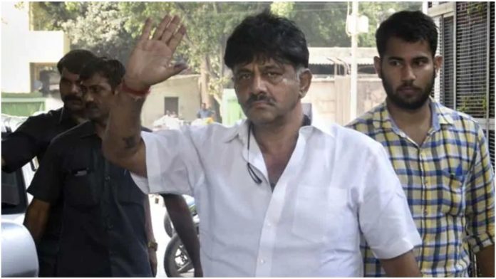 DK Shivakumar sent to Tihar jail