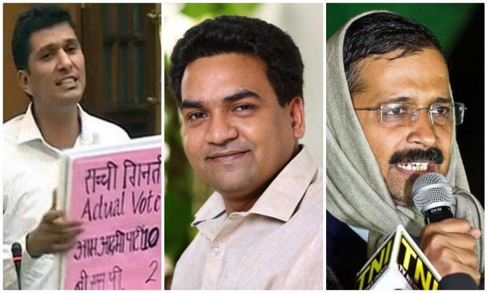Police complaint filed against Saurabh Bharadwaj and Arvind Kejriwal