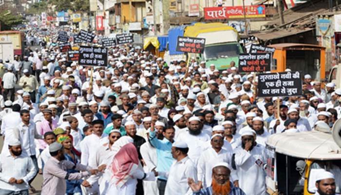 Lest we forget: When countless Muslims marched, went on a rampage and rioted demanding the head of Kamlesh Tiwari
