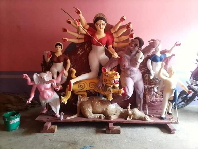 West Bengal: Hindus in Kanglapahari village have been celebrating Durga Puja since 2016 after not being allowed for years by Muslims