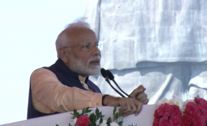 The wall has been broken down, Sardar Patel’s dream has come true: PM Modi dedicates J and K decision to India’s Iron Man