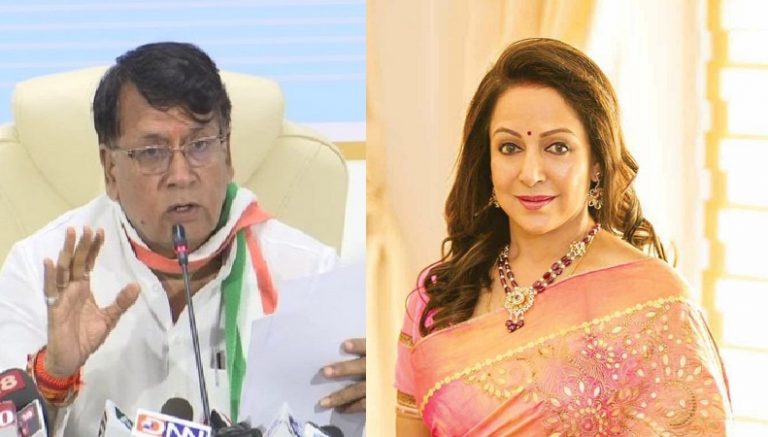 MP cabinet minister promises to make state roads as smooth as Hema Malini’s cheeks