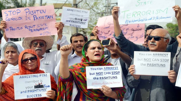 The Pashtuns in Pakistan continue to fight for their rights, while the military labels them as traitors