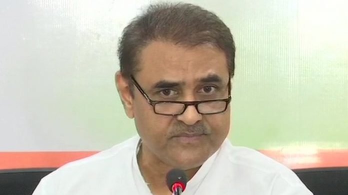 Praful Patel addressing press conference on 15th October