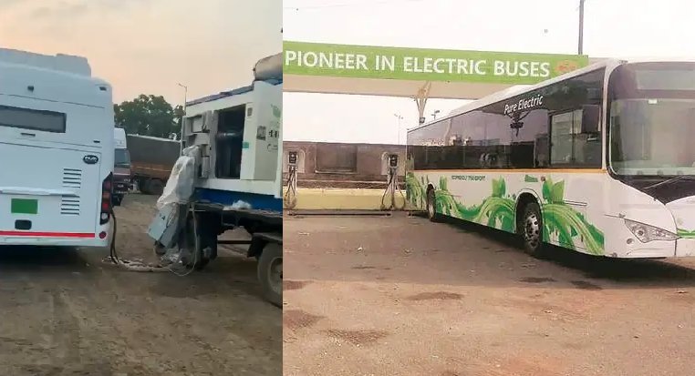 Fact Check: Read the truth behind viral video showing a Pune electric bus charged by a diesel generator