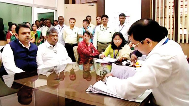 Election Commission approves CM Devendra Fadnavis’ nomination form amidst frivolous allegations by Congress
