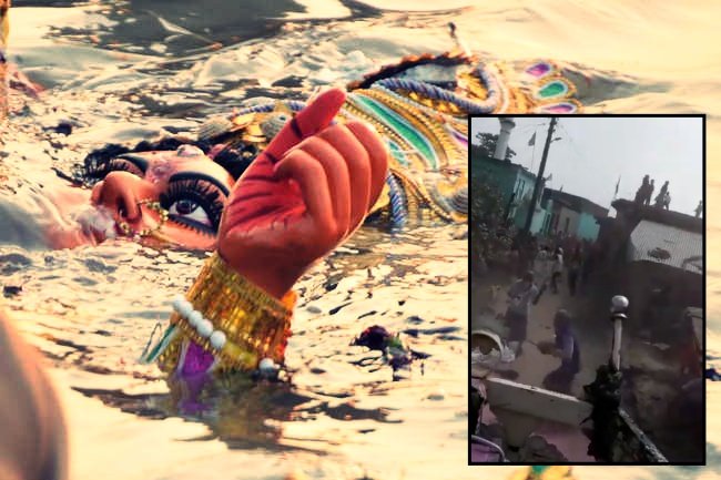 Devotee who was a part of Durga Puja procession attacked in Balrampur alleges conspiracy and chants of ‘Pakistan Zindabad’