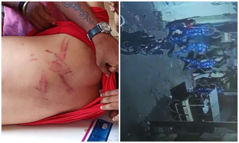 Bihar: Stones pelted on Durga Visarjan procession in Gaya when passing by Jama Masjid, police beat up the devotees in pandal