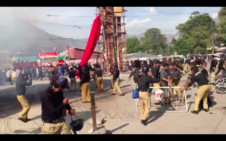 Muzaffarabad: 2 killed, 80 injured as Pakistan unleashes violence on protesters against its illegal occupation of PoK