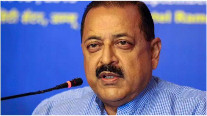 Jitendra Singh Indian flag