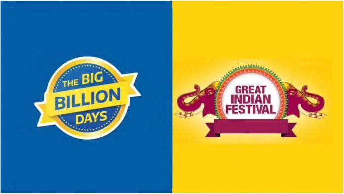 E-commerce giants Amazon and Flipkart sell products worth 19,000 crores in 6 days of sale