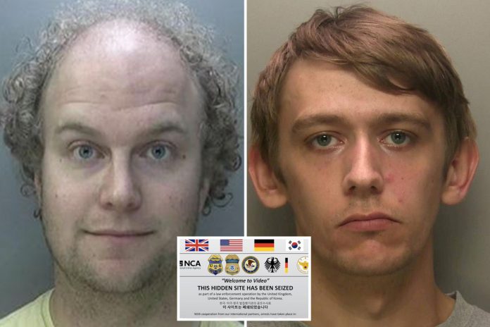 Dr Matthew Falder and Kyle Fox, two of Britains worst child sexual offenders whose arrest reportedly led to the Darknet site selling child abuse videos