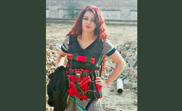 ‘Pakistani ‘pop singer’ Rabi Pirzada uploads picture wearing ‘explosives’, expresses her wish to ‘suicide bomb’ PM Modi