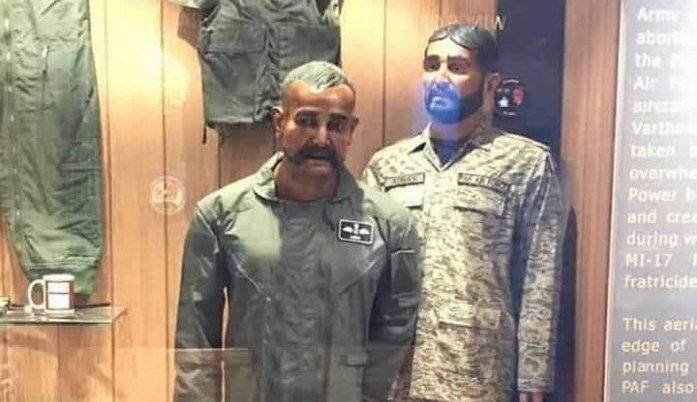 Pakistan sets lower bar in basic decency, installs mannequin of Wing Commander Abhinandan in its War Museum