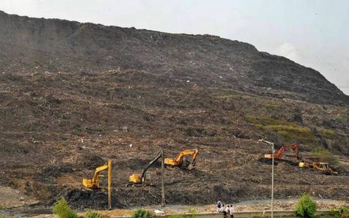 Delhi's Ghazipur landfill site to become taller than Taj Mahal by the next year