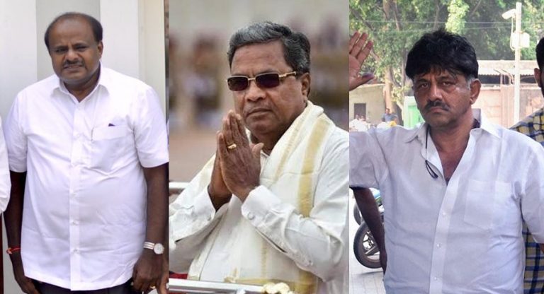 Karnataka: Sedition charges filed against ex CMs HD Kumaraswamy, Siddaramaiah and others for obstructing IT raids