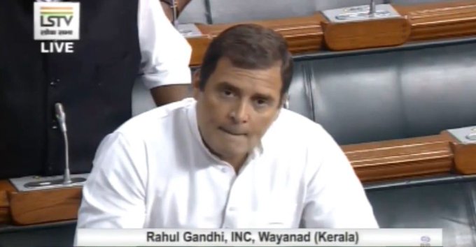 Rahul Gandhi makes an appearance in Parliament after 5 days of absence, says won’t ask a question because ‘democracy has been murdered’