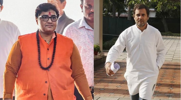 Sadhvi Pragya moves privilege motion against Rahul Gandhi demanding apology for calling her terrorist