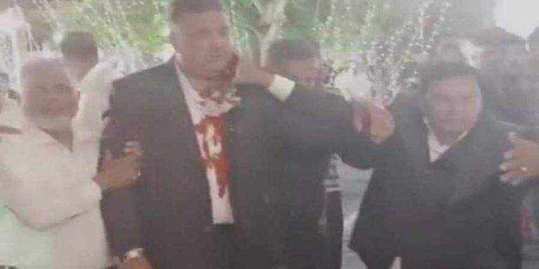 Watch: Karnataka Congress MLA Tanveer Sait stabbed at wedding function, condition critical