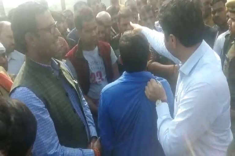 Amethi DM sacked after video of him dragging murder victim’s kin by shirt goes viral