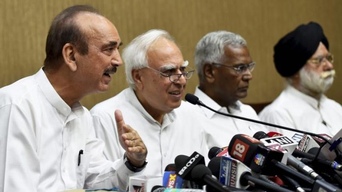 Ghulam Nabi Azad had moved a petition in the SC against the preventive lockdown in Jammu and Kashmir