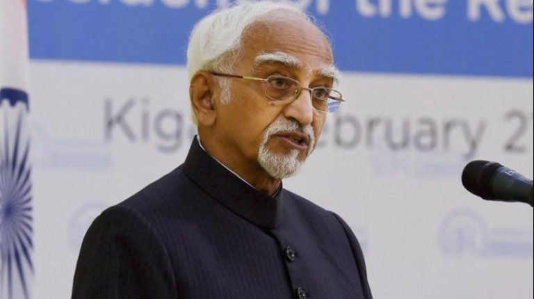 Hamid Ansari, who backed the idea of Shariah Courts and attended event by Islamists, now says ‘Nationalism is poison’