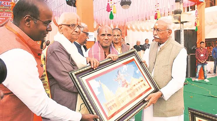 92-year-old Sr Adv Keshav Parasaran and other lawyers who represented Ram Lalla in SC get a hero’s welcome in Ayodhya
