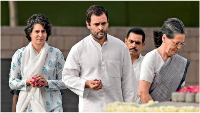 Central govt withdraws SPG security cover from the Gandhi family.