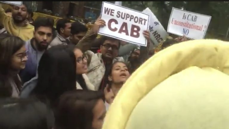 Watch: ‘Hum de ke rahenge azaadi’ slogans chanted by DU students supporting CAA