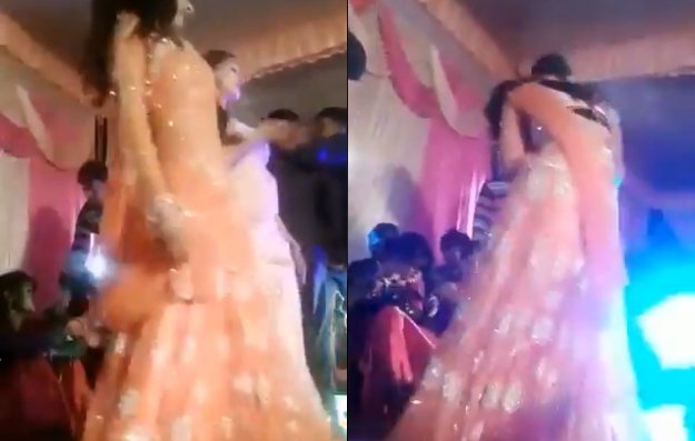 Hina shot for stopping dance