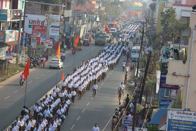 15 RSS members injured after CPM goons attack its annual route march in Kasargod, district where the infamous ISIS module was active