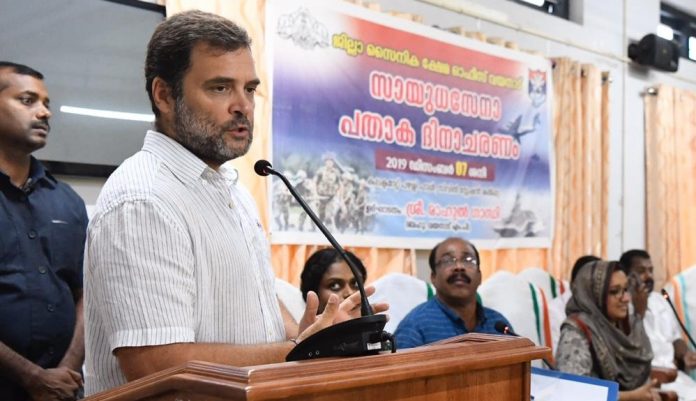 Rahul Gandhi lies
