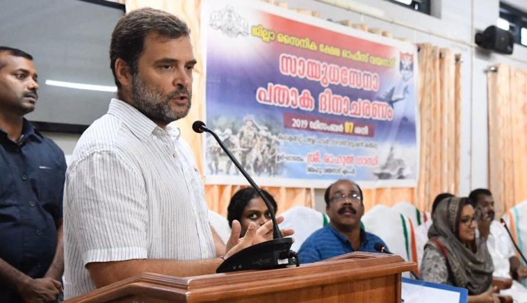 Rahul Gandhi repeats his ‘tribal land snatched’ lie while blaming Modi for incidents of violence in the country