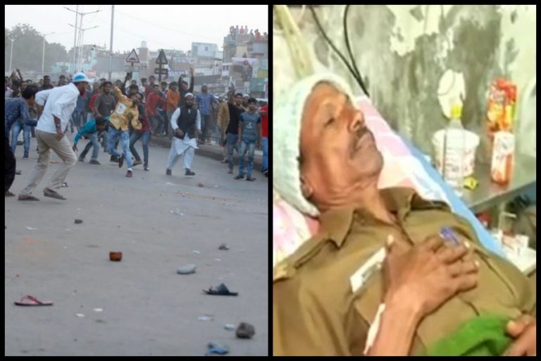 Muslim mob gathered at Dargah and started stone pelting after Namaz: Cops injured during anti-CAA riots in Ahmedabad