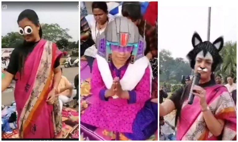 Ex-AAP MLA Alka Lamba live streamed her Facebook interaction with cat filters on