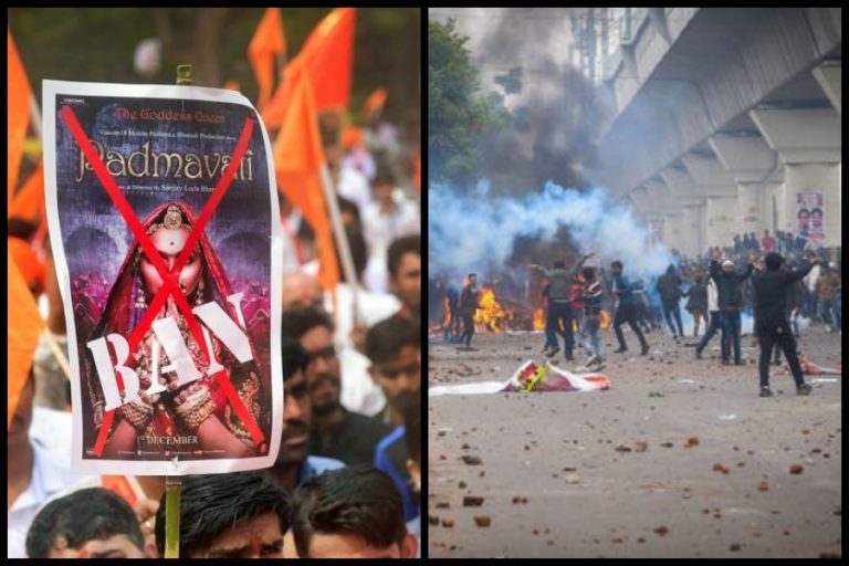 For Bollywood stars, anti-Padmaavat protest was terrorism, but burning buses during anti-CAA riots is dissent